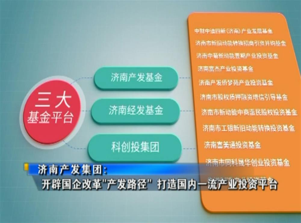 百年国企路 | 济南产发集团：开辟国企改革“产发路径” 打造国内一流产业投资平台